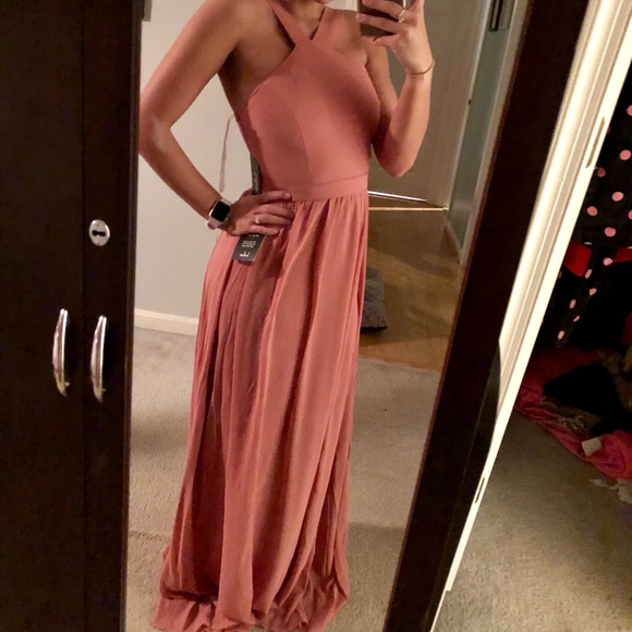 Lulus Dresses & Skirts - Rusty Rose Lulu’s Maxi
